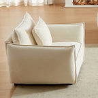 Fauteuil rembourré avec coussins 44