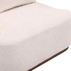 Fauteuil pivotant, Fauteuil rond confortable pour le salon, Fauteuil pivotant à 360 degrés