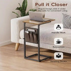 Table d'appoint en C - 16P x 12L x 33H