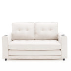 Canapé-lit futon rembourré 3-en-1 convertible