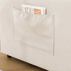Canapé-lit futon rembourré 3-en-1 convertible