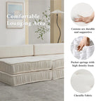 Canapé-lit convertible, fauteuil-lit moderne en chenille