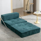 Canapé-lit convertible, fauteuil-lit moderne en chenille