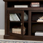 Meuble TV contemporain console de divertissement pour téléviseurs jusqu'à 65 pouces - 15,75 x 60,00 x 29,00