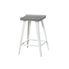 Ensemble table de bar et 2 tabourets Kaylen Modern de Furniture of America, avec piètement en acier