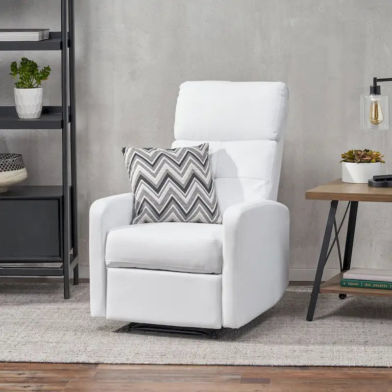 Fauteuil inclinable de club en cuir PU