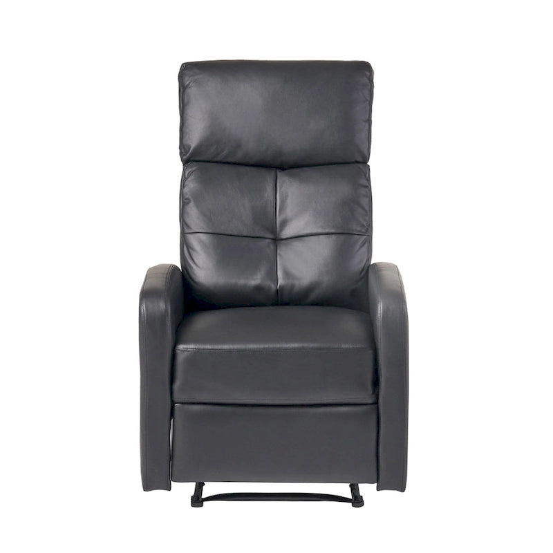 Fauteuil inclinable de club en cuir PU
