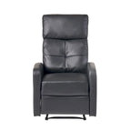 Fauteuil inclinable de club en cuir PU