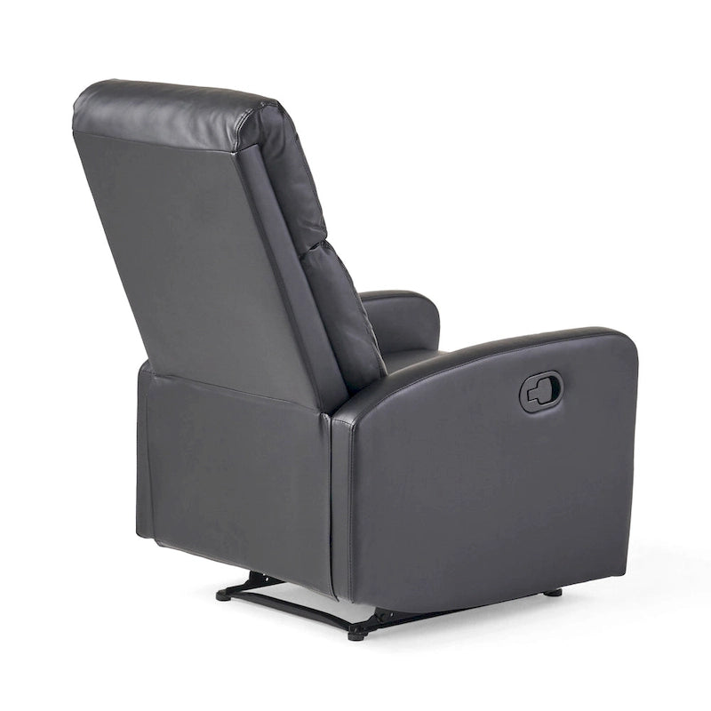 Fauteuil inclinable de club en cuir PU