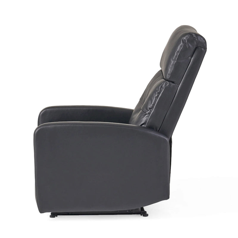 Fauteuil inclinable de club en cuir PU