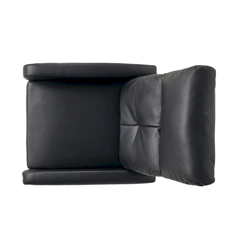 Fauteuil inclinable de club en cuir PU