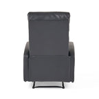 Fauteuil inclinable de club en cuir PU