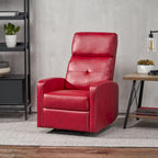 Fauteuil inclinable de club en cuir PU