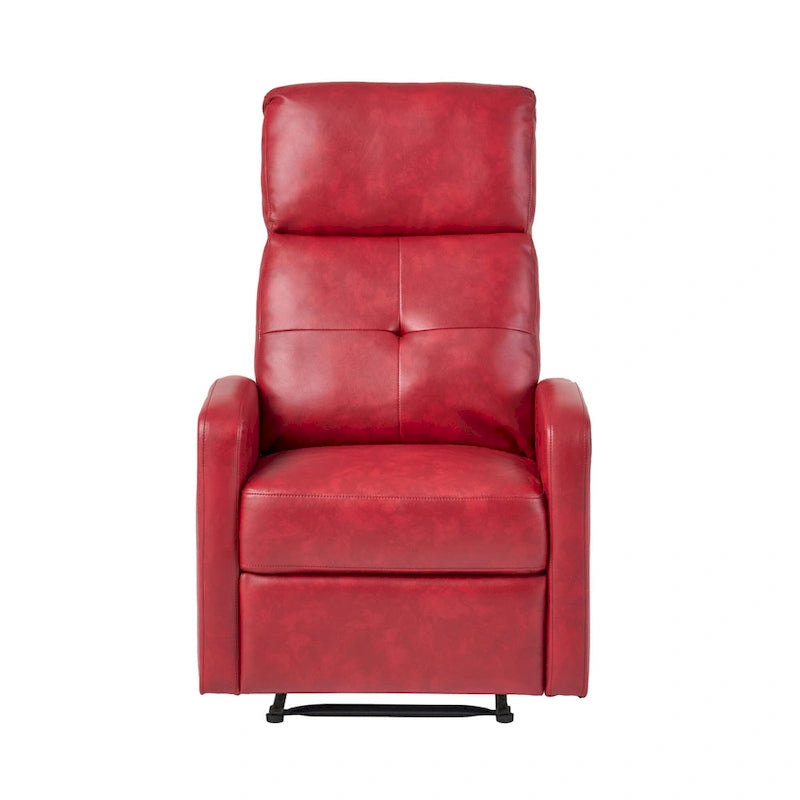Fauteuil inclinable de club en cuir PU