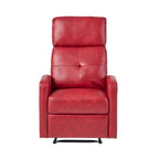 Fauteuil inclinable de club en cuir PU