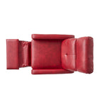 Fauteuil inclinable de club en cuir PU
