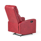 Fauteuil inclinable de club en cuir PU