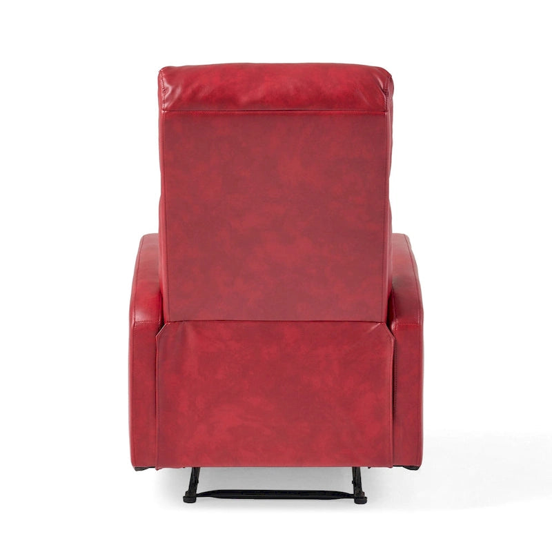 Fauteuil inclinable de club en cuir PU