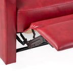 Fauteuil inclinable de club en cuir PU