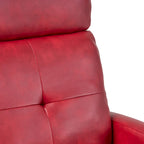 Fauteuil inclinable de club en cuir PU