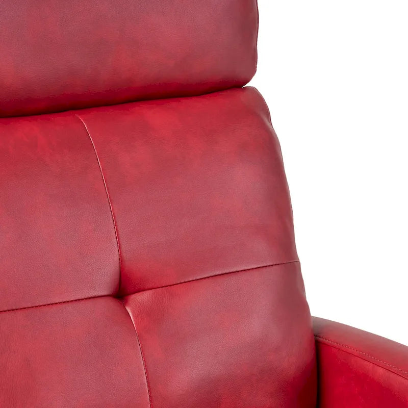 Fauteuil inclinable de club en cuir PU