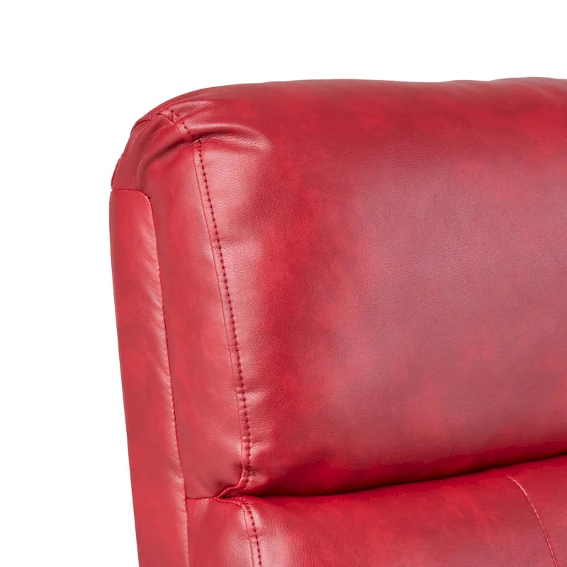 Fauteuil inclinable de club en cuir PU