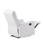 Fauteuil inclinable de club en cuir PU