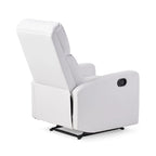 Fauteuil inclinable de club en cuir PU