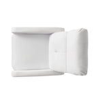 Fauteuil inclinable de club en cuir PU