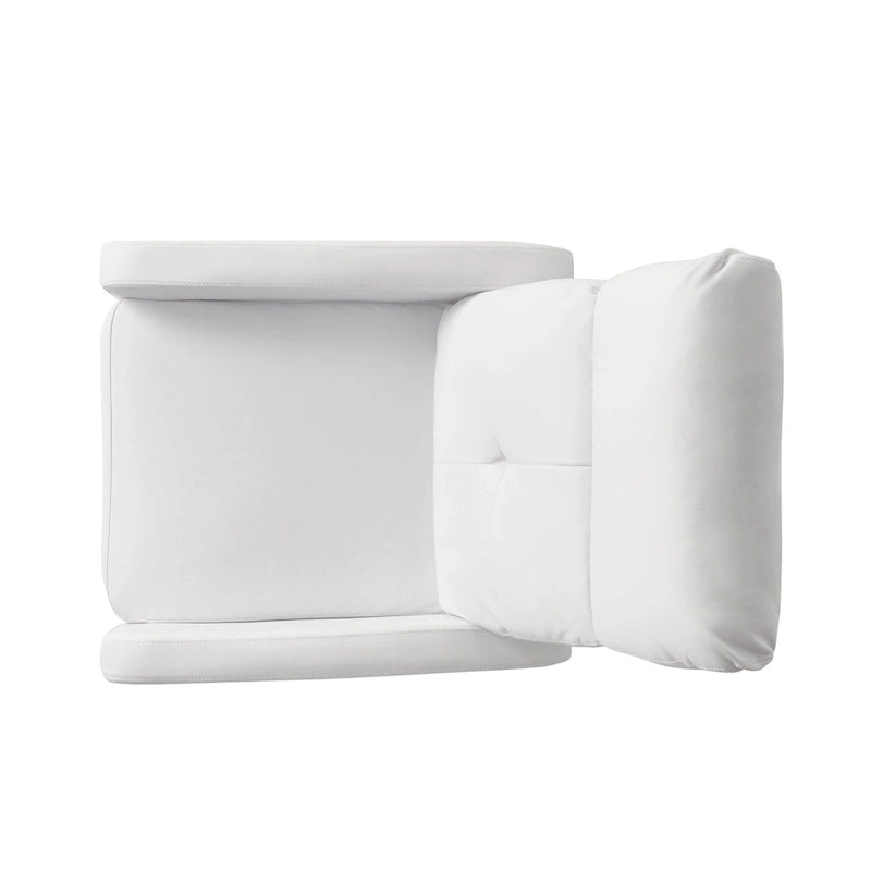 Fauteuil inclinable de club en cuir PU