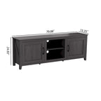 Meuble TV Meuble de rangement pour médias Meuble de divertissement