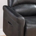 Fauteuil inclinable releveur électrique Colby, gris anthracite foncé