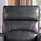 Fauteuil inclinable releveur électrique Colby, gris anthracite foncé