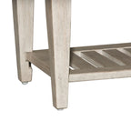 Banquette de lit rembourrée en tissu « Antique White Tobacco »