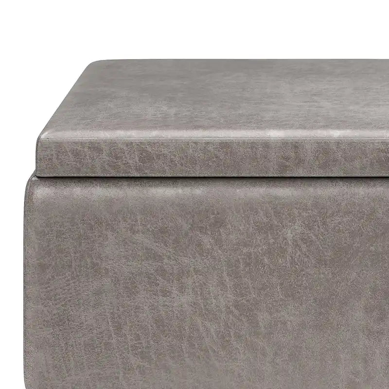 Repose-pieds/Table basse rectangulaire Mid-Century Moderne de 34 pouces de large