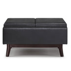 Repose-pieds/Table basse rectangulaire Mid-Century Moderne de 34 pouces de large