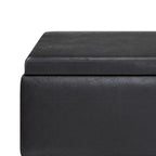 Repose-pieds/Table basse rectangulaire Mid-Century Moderne de 34 pouces de large