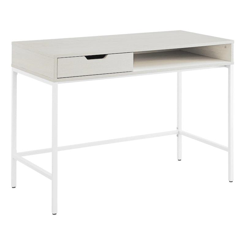 Bureau de 40 pouces avec tiroir et étagère