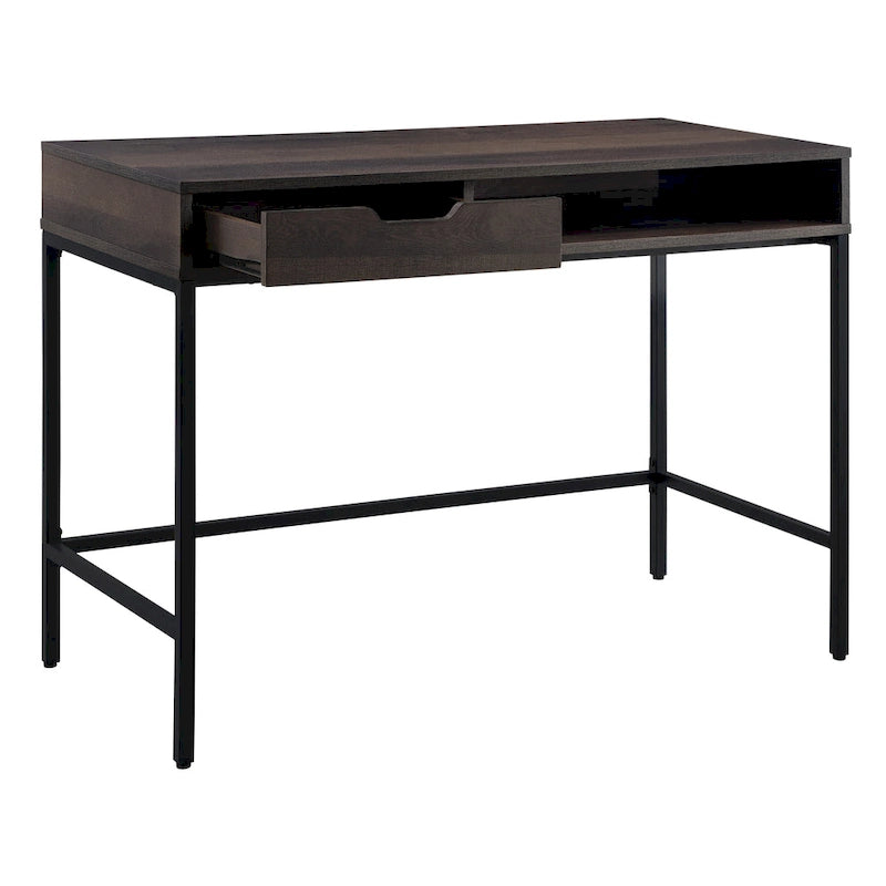 Bureau de 40 pouces avec tiroir et étagère
