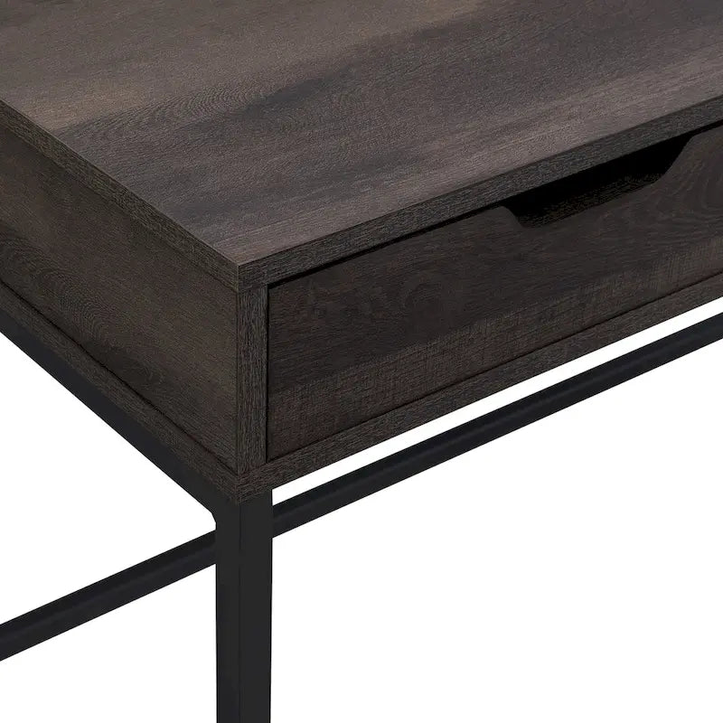 Bureau de 40 pouces avec tiroir et étagère