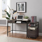 Bureau de 40 pouces avec tiroir et étagère