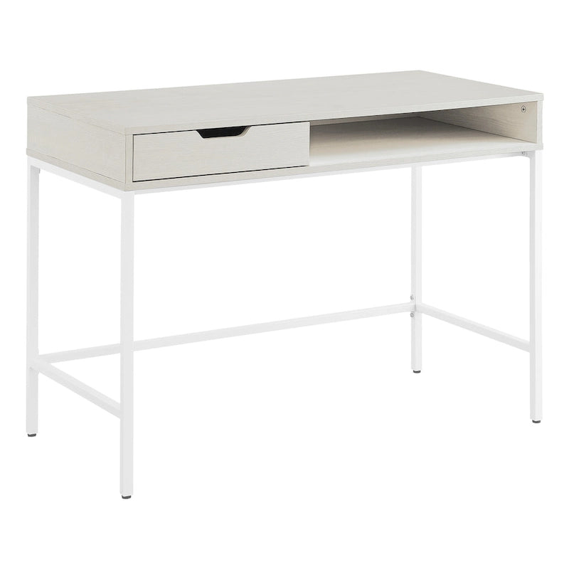Bureau de 40 pouces avec tiroir et étagère