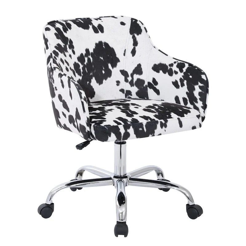 Chaise de bureau rembourrée avec support lombaire