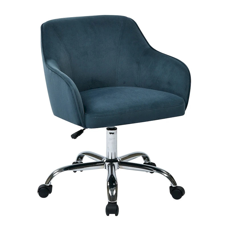 Chaise de bureau rembourrée avec support lombaire