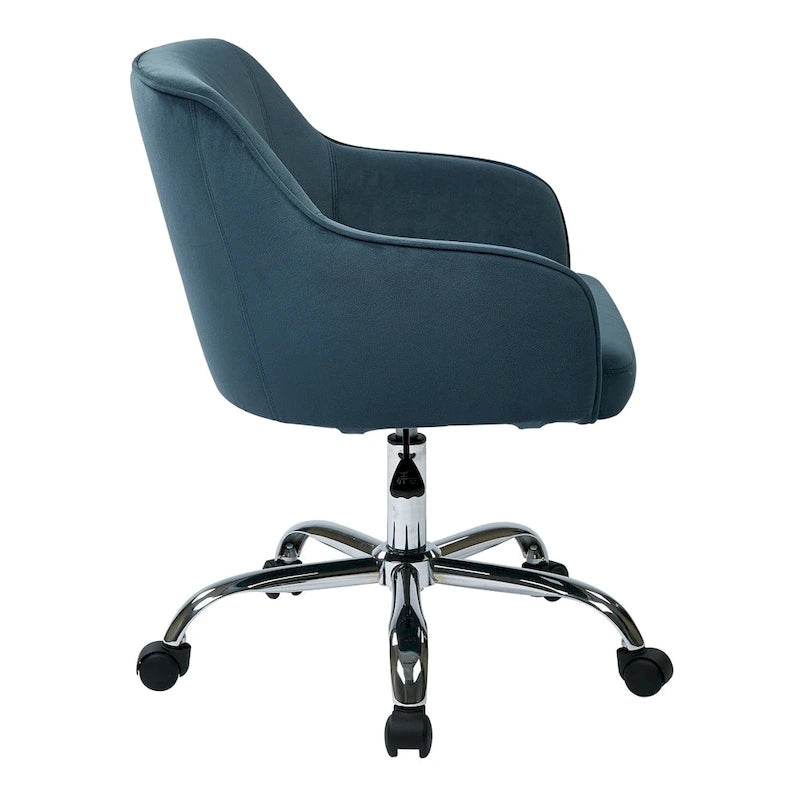 Chaise de bureau rembourrée avec support lombaire