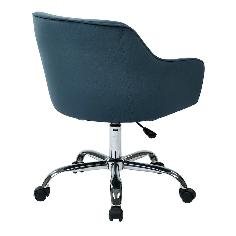 Chaise de bureau rembourrée avec support lombaire