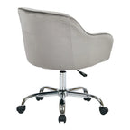 Chaise de bureau rembourrée avec support lombaire