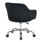 Chaise de bureau rembourrée avec support lombaire