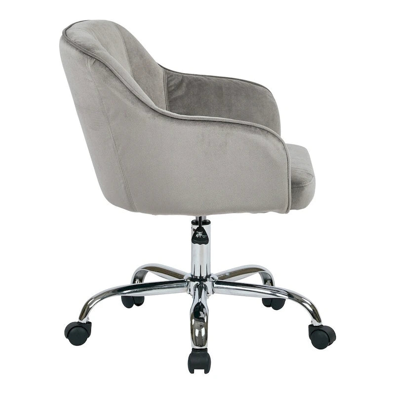 Chaise de bureau rembourrée avec support lombaire