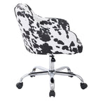 Chaise de bureau rembourrée avec support lombaire